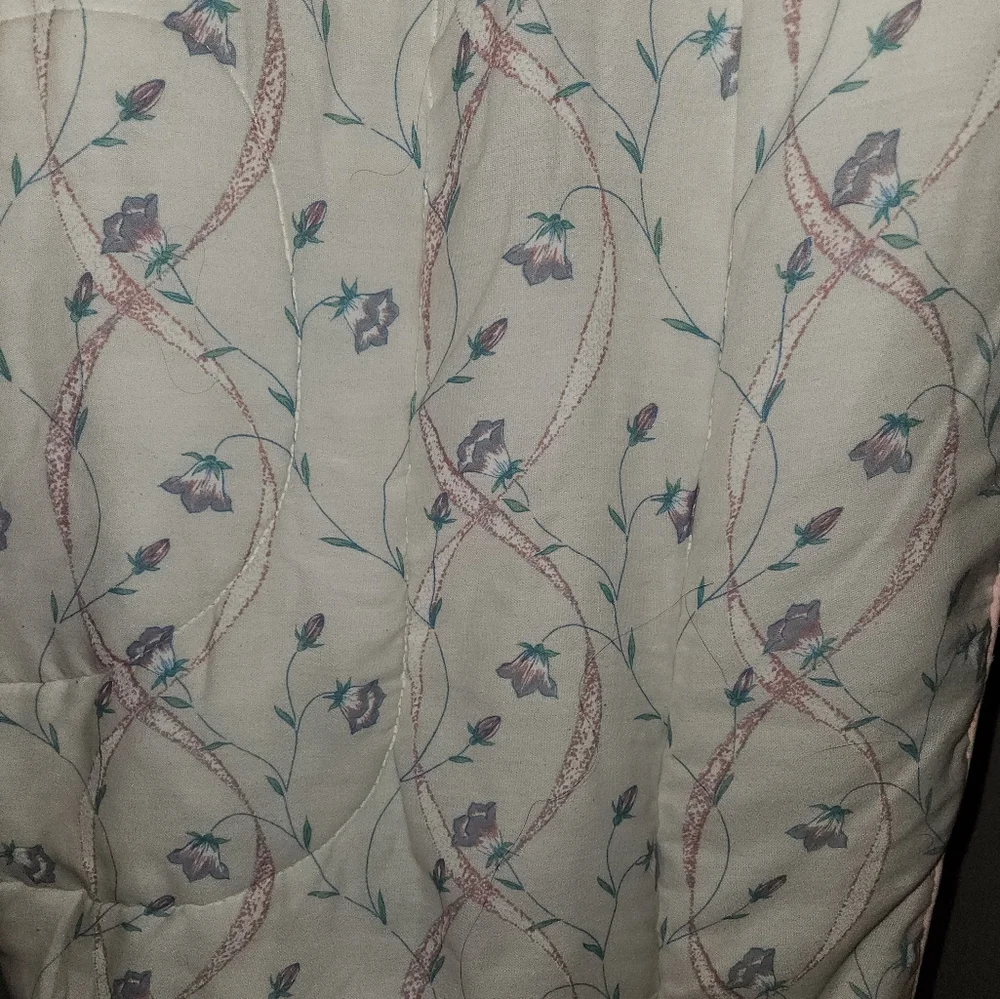 Vintage 3 Piece Floral Print Comforter & Pillowcases by Dan River